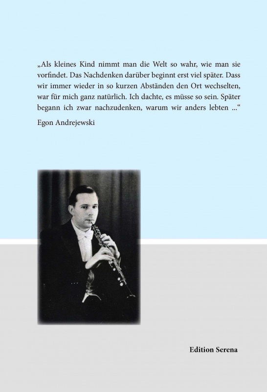 Egon Andrejewski
"Meine fünfunddreißig Schulen"